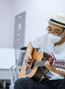 김선인(돌맹이밴드) 대기실에서